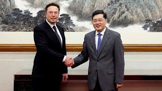 Musk zu Besuch in China [upl. by Bland]