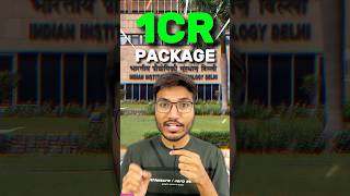 😱IIT DELHI 1 Cr Package EXPOSED🤯 jee motivation [upl. by Jeffie]