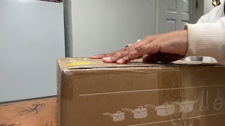 Unboxing my new 12piece cookware set [upl. by Nniroc]