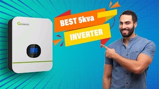 GROWATT 5kva INVERTER UNBOXING [upl. by Afira]