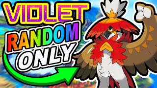 Pokémon Violet RANDOMIZER  Hardcore Nuzlocke [upl. by Einafit]