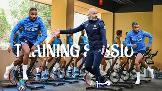 ENERGY 🔥 MARESCA CHELSEA FIRST TRAINING SESSION INSIDE USA WITH INCREDIBLE HEAT [upl. by Teodorico]