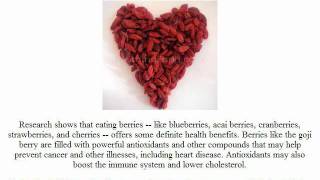 Goji Berries Benefits and Side Effects [upl. by Analaf]