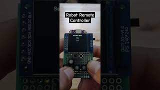 Robot Remote Controller with Menu robotics electronics diy diy [upl. by Fitton]