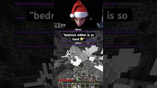 fighting 5 bedrock wither at the same time 🥱 minecraft minecraftmemes minecraftfunny gaming [upl. by Nader]