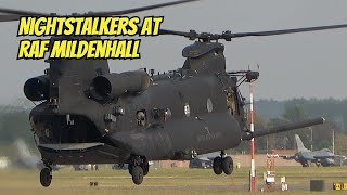 MH47G Chinook 160th SOAR Nightstalkers Take Over RAF Mildenhall [upl. by Lednahs]