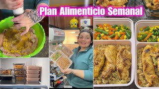 Comencé Un Plan Alimenticio Semanal [upl. by Aseena]