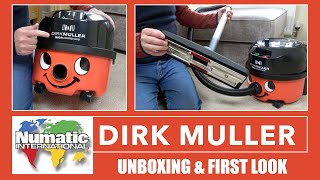 Numatic Henry PPR180 Vacuum Cleaner Dirk Muller Edition Unboxing amp First Look [upl. by Ethbin]