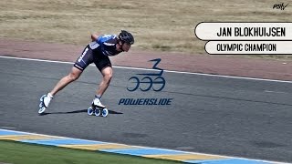 Jan Blokhuijsen on 125mm 3 wheel skates [upl. by Mella]