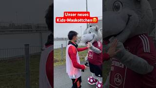 Neues KidsMaskottchen😍😂  1 FC Nürnberg [upl. by Anidnamra239]