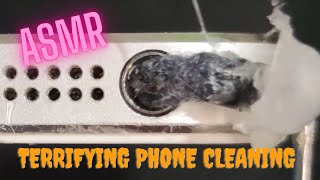 Never Cleaned Smartphone Gets Cleaned in an Unconventional Way [upl. by Enida]