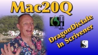 DragonDictate for Dictation in Scrivener [upl. by Dehsar]