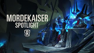 Mordekaiser  New Champion Spotlight  Legends of Runeterra [upl. by Eelidnarb712]