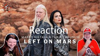 MARKO HIETALA  𝐋𝐞𝐟𝐭 𝐎𝐧 𝐌𝐚𝐫𝐬 feat Tarja Turunen  DadampDaughterFirstReaction [upl. by Kalila104]