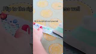 How to make fabric with selvage and hemming tape sewing sewingtutorial sew [upl. by Munmro]