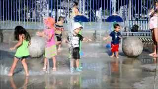 Lucian amp Latrisha at Sigler Park Splash Pad 15Sep12 [upl. by Helge]