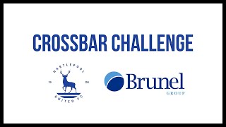 Hartlepool United Crossbar Challenge with Brunel Group 📺 [upl. by Atenahs]