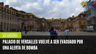 Palacio de Versalles vuelve a ser evacuado por una alerta de bomba [upl. by Salinas]