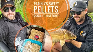 Method Feeder Fishing  PLAIN Vs SWEET Pellets  Does It Matter [upl. by Wilbert677]