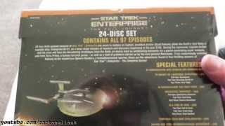 Unboxing Star Trek Enterprise The Full Journey Bluray The Box Set [upl. by Dominga910]