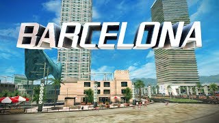 Asphalt 8 Airborne Barcelona FastestShortest Route  TipsampTricks [upl. by Lleraj858]