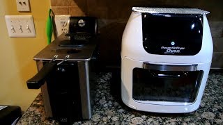 Power AirFryer Oven  First Use  Rotisserie Flank Steak [upl. by Aikemaj]