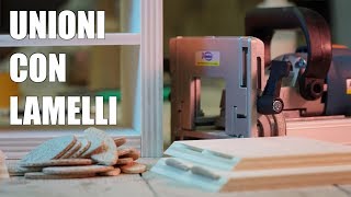 COME USARE LA FRESATRICE PER LAMELLI  Unioni ad angolo retto  Tutorial di falegnameria  fai da te [upl. by Stortz228]