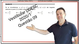 Vestibular UDESC Questão 09 MATEMÁTICA [upl. by Artiek601]