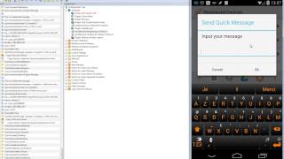 Tasker tutorial Copy text from your phone to your pc Autoremote  Eventghost [upl. by Ruy688]