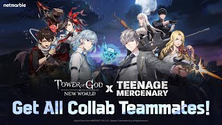 Tower of God New World Teenage Mercenary Colllab Update ｜Official PV [upl. by Tarr]