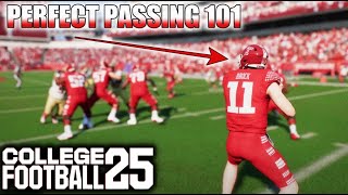 FULL GUIDE TO SKILL BASED PASSING IN COLLEGE FOOTBALL 25 [upl. by Irmo]