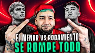 Reacción a EL MENOR VS RODAMIENTO ¡SE ACABA LA AMISTAD 😨 [upl. by Schwarz]