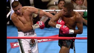 Felix Tito Trinidad Vs Fernando Vargas Highlights WBA IBF Titles [upl. by Esened]