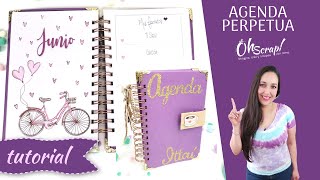 📝 Cómo hacer una agenda personalizada fácil y hermosa 🌸 ¡Descarga archivo GRATIS 📩 [upl. by Akemej]