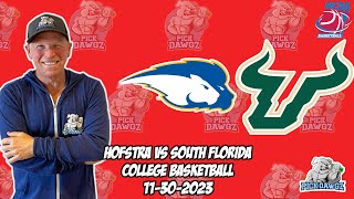 Hofstra vs South Florida 113023 Free College Basketball Picks and Predictions  NCAAB Pick [upl. by Brom]