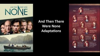 And Then There Were None Adaptations [upl. by Lednahc232]