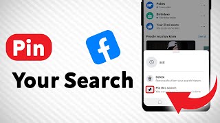 How to Pin your Search on Facebook Updated [upl. by Mace328]