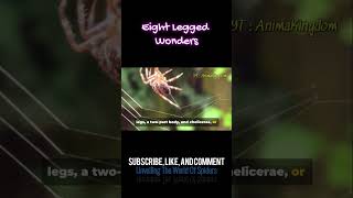 Unveiling The World Of Spiders  Eight Legged Wonders animals animal animalfacts spider spiders [upl. by Egief883]