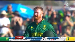 SA v AUS 4th ODI  Klassy Klaasens Incredible 174 off 83  Highlights [upl. by Holland]