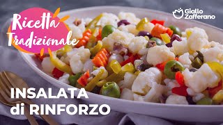 ✨ INSALATA di RINFORZOimmancabile nel MENÙ di NATALE🤤🥬🌿 [upl. by Vanhomrigh]