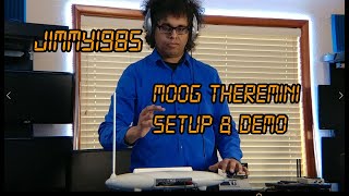 Episode 4 Moog Theremini Setup and Demonstration playing with Mother32 and Subsequent 37 [upl. by Eidissac832]