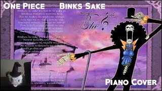 One Piece  Binks Sake Piano Cover [upl. by Lleira982]