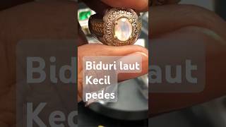 Biduri laut klep mantul kecil tapi pedas ganti ring perak tambah ganteng gemstone update new [upl. by Golding]