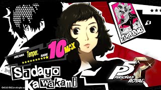 Sadayo Kawakami Romance Route TEMPERANCE RANK 9 amp MAX Arcana ― PERSONA 5 ROYAL ｢CONFIDANT｣ [upl. by Mateo]