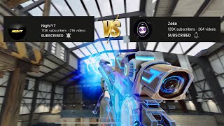 I 1v1 The Smartest Sniper ft Zeke No Spawntrap [upl. by Gavriella]