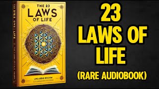 The 23 Laws Of Life MASTER These UNIVERSAL LAWS That GOVERNS YOUR LIVES DAILY AudioBook [upl. by Elodea]