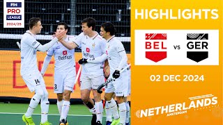 FIH Hockey Pro League 202425 Highlights Belgium vs Germany M  Match 1 [upl. by Trinetta312]