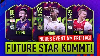 FUTURE STAR EVENT KOMMT OMG 92 DE LIGT 92 VINICIUS JUNIOR  FIFA 19  Gecki [upl. by Yema]