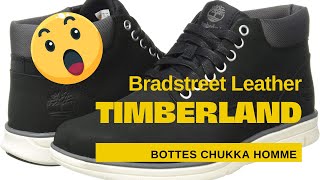 Timberland Bradstreet Leather Sensorflex Bottes Chukka Homme [upl. by Ahsauqal]