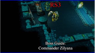 RS3 Boss Guide Commander Zilyana [upl. by Hairym]